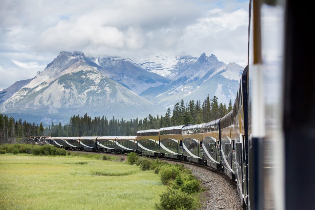 Canada's Rockies with Rocky Mountaineer Return Option With Goldleaf