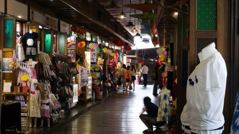 a store filled with lots of different types of clothing