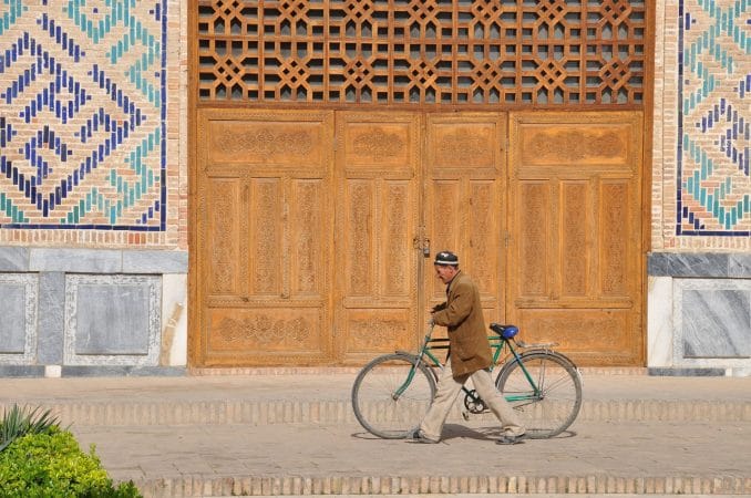 uzbekistan, bike, shakrisabz