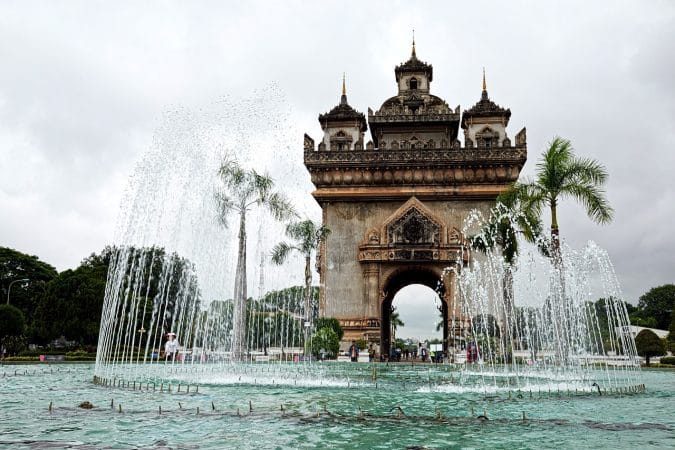 laos, vientiane, monument