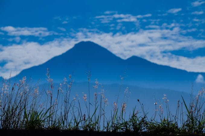 pingtung central mountains, blue sky, natural