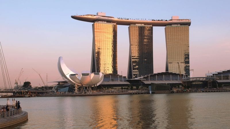 singapore, marina bay sands, skyscraper