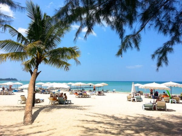 beach, white sand, thailand