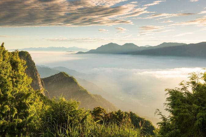 taiwan, alishan, cloud