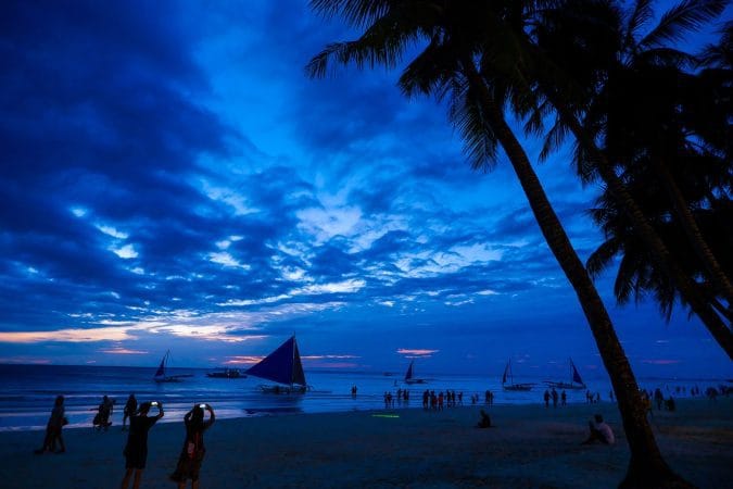 boracay, philippine, long beach island