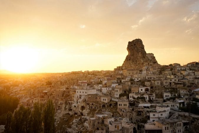 ortahisar, nature, castle