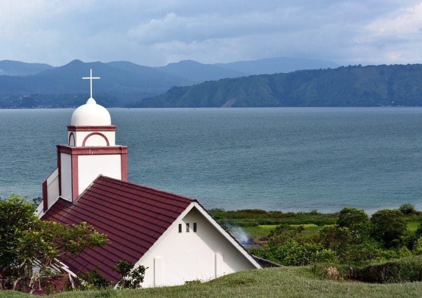 sumatra, indonesia, church