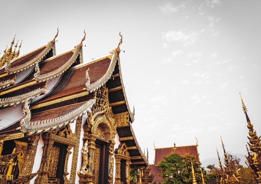 temple, thailand, chiang