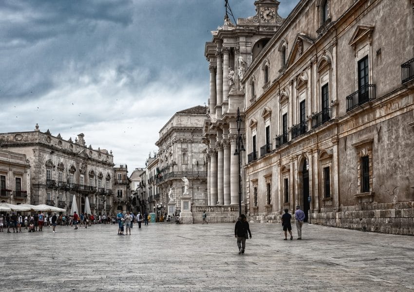 sicily, siracusa, architecture