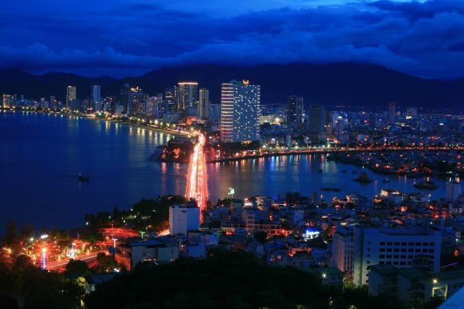 downtown, city, nha trang