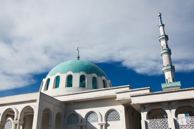 mosque, india mosque kuching, malaysia