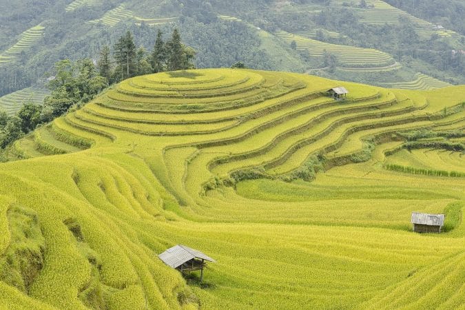 mountain, vietnam, the village