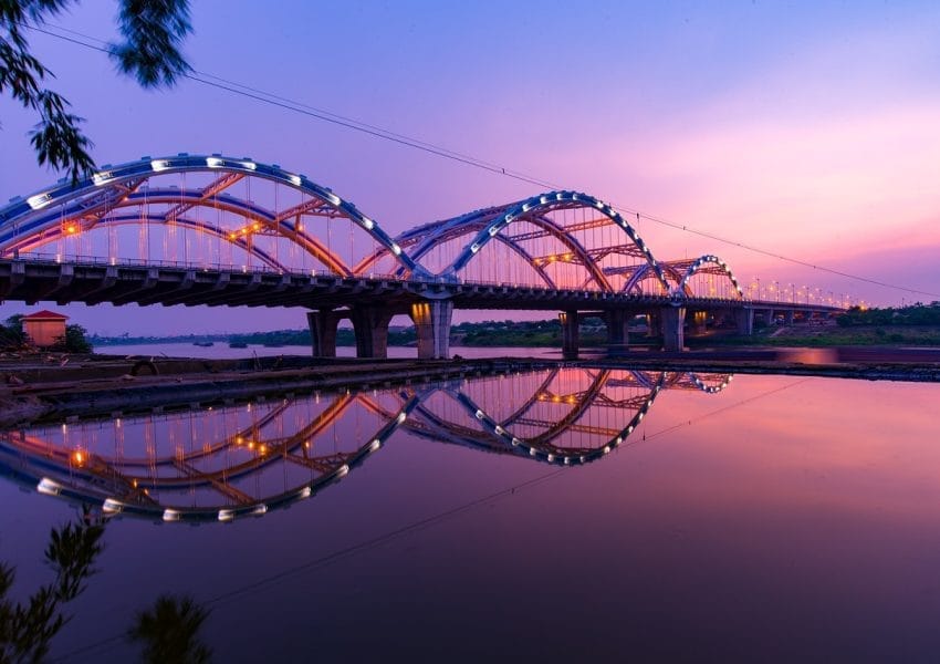 bridge, hanoi, vietnam