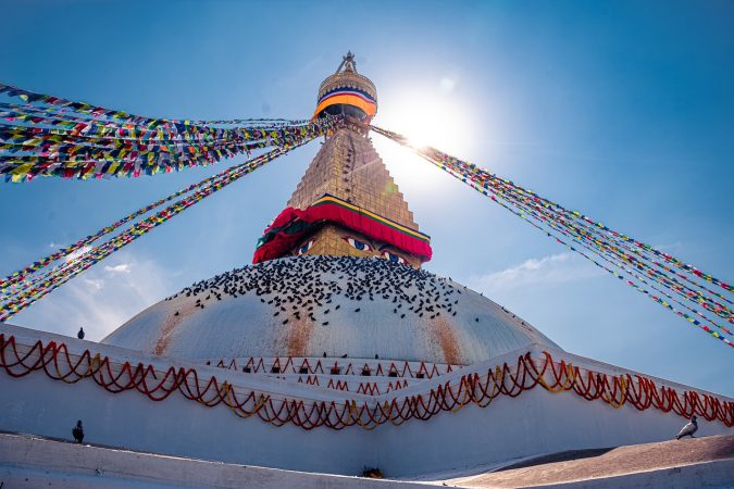 temple, stupa, baudhanath